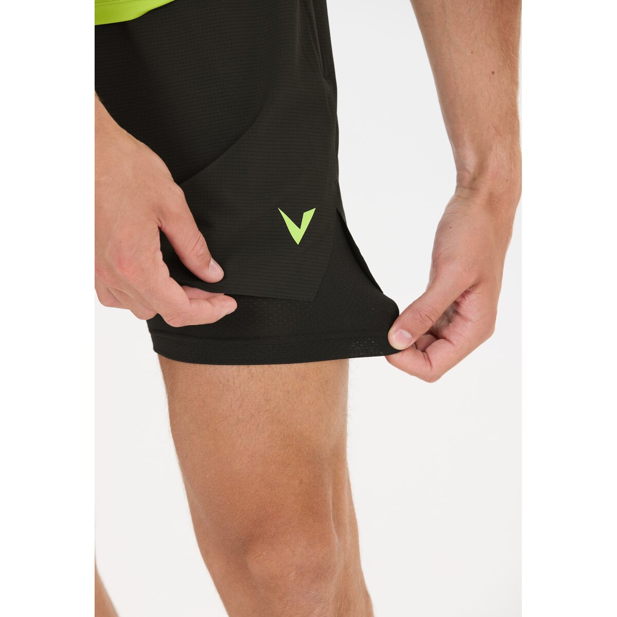 Mens Ado 2 in 1 Ripstop Short