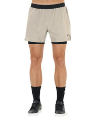 Mens Ado 2 in 1 Ripstop Short