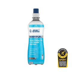 Body Fuel Electrolyte Water Blue Raz 500 Milliliters