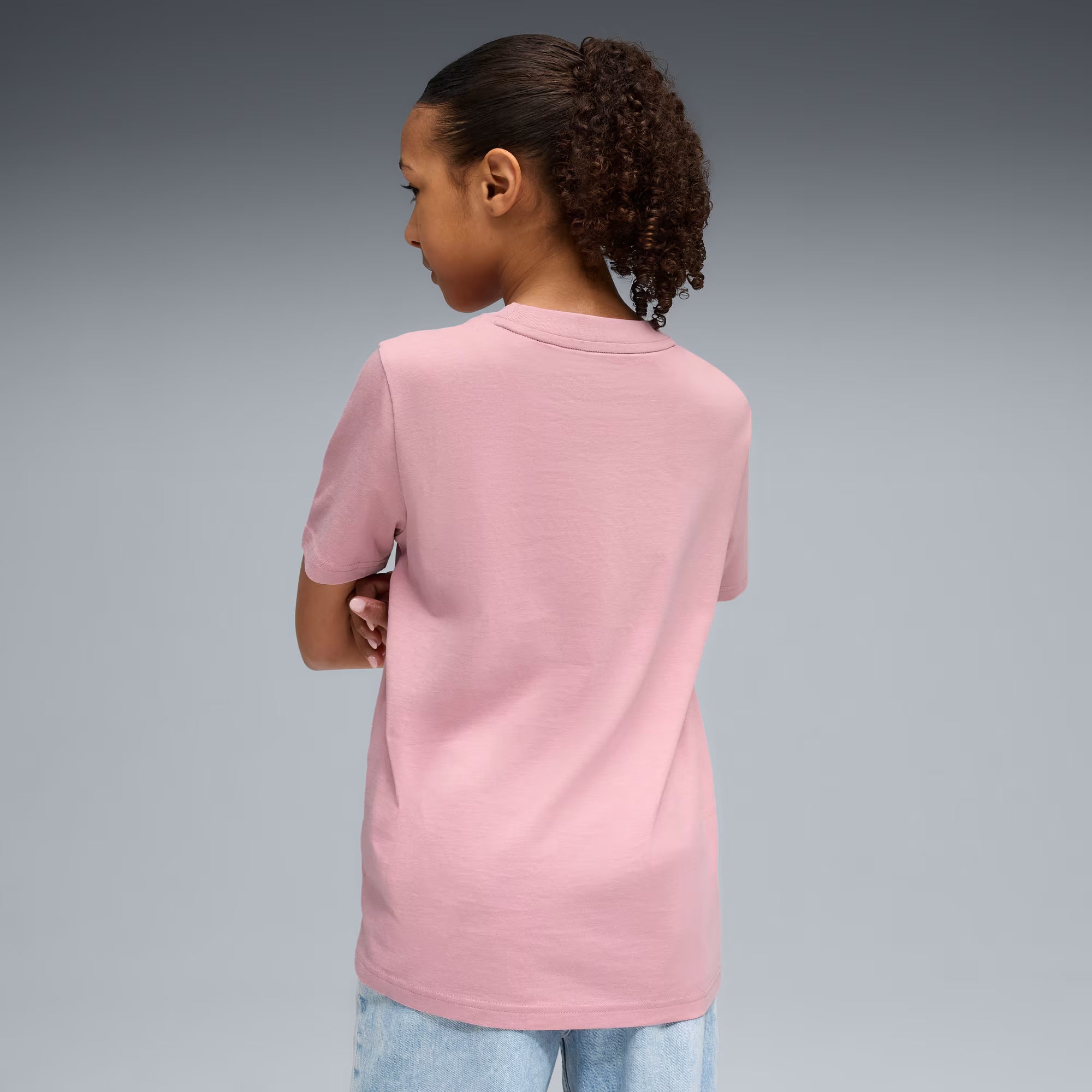 Girls Essential Script Short Sleeves Tees