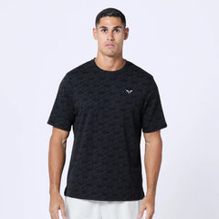 Mens Essential All Over Printed Performance Short Sleeve T-Shirt