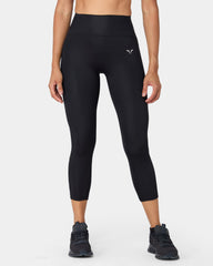 Womens Essential Anti Camel Toe High Waist 7/8 Tight