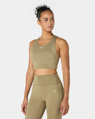 Womens Essential Racerback Brami Medium Impact Sports Bra