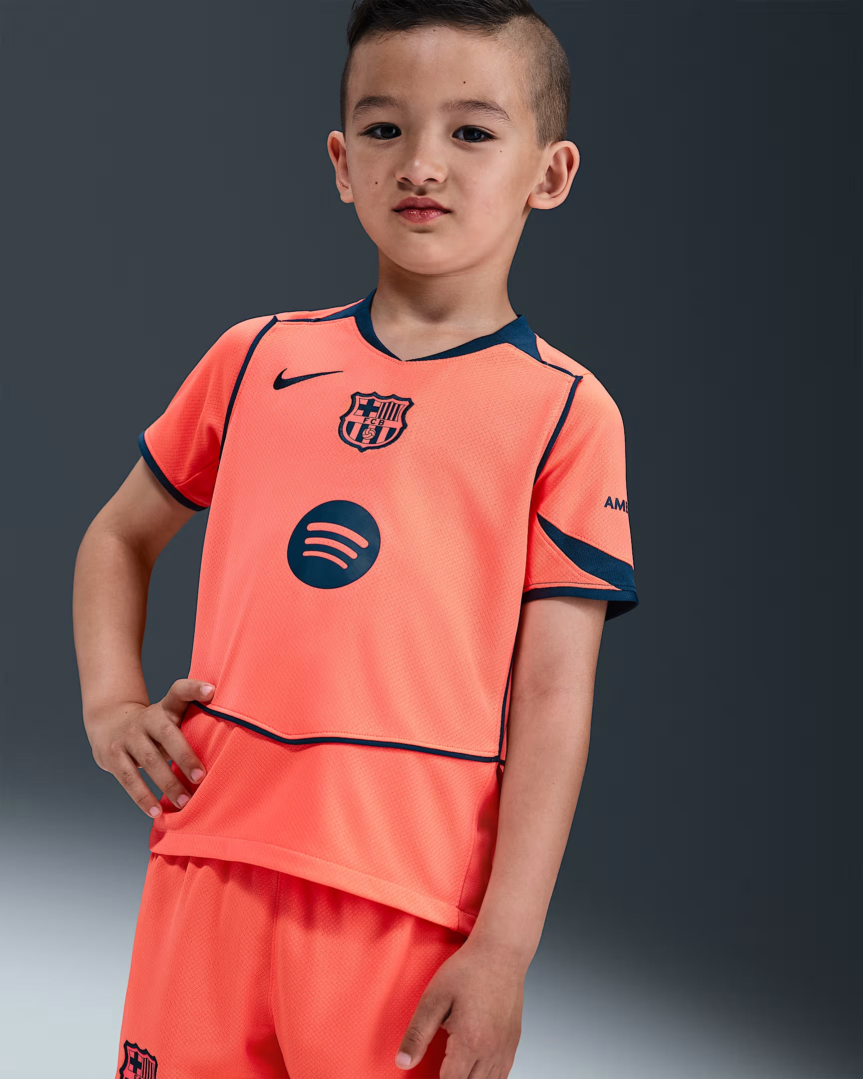 Kids FC Barcelona Third Kit 25/26 Replica Set