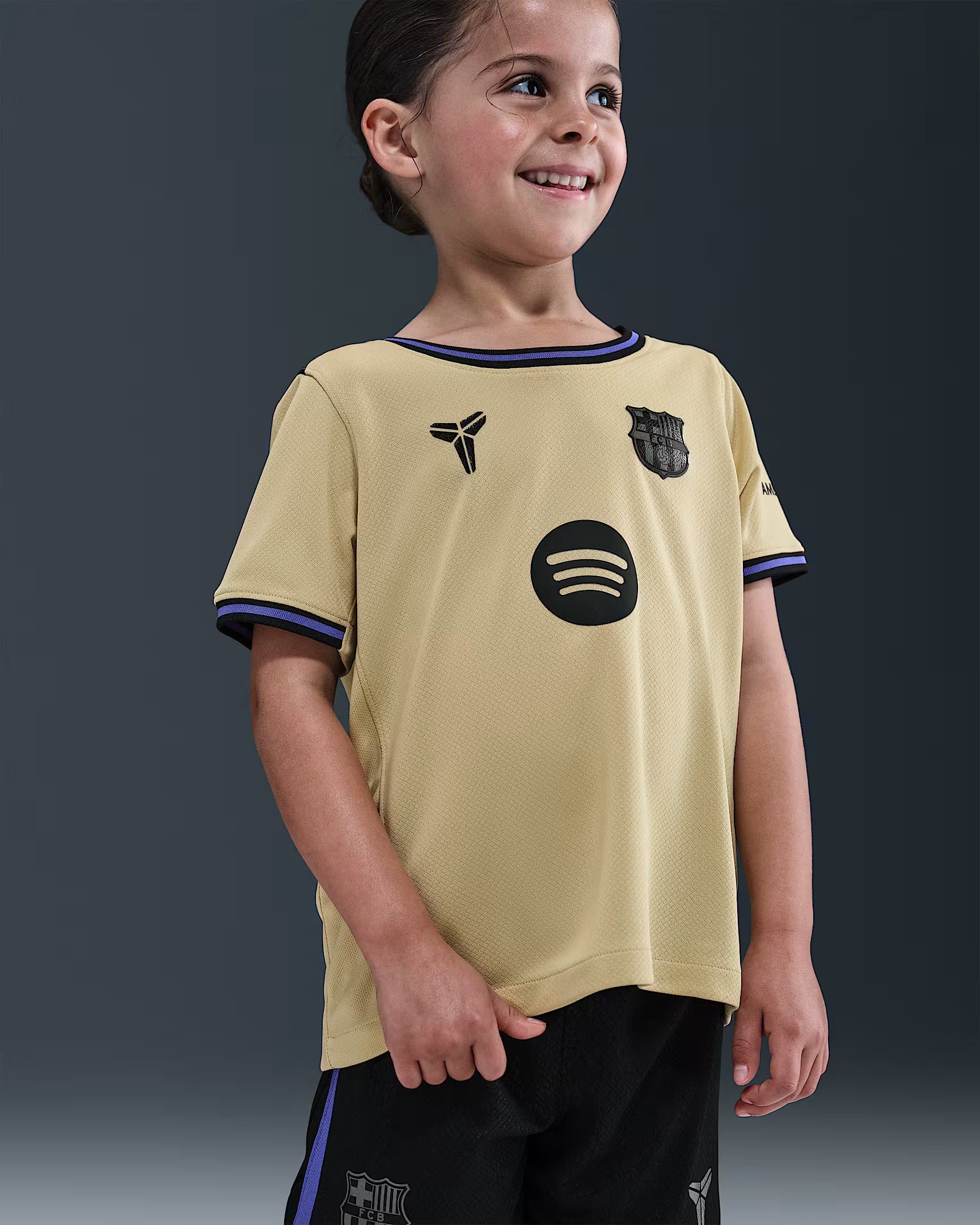 Kids FC Barcelona Away 25/26 Replica Set