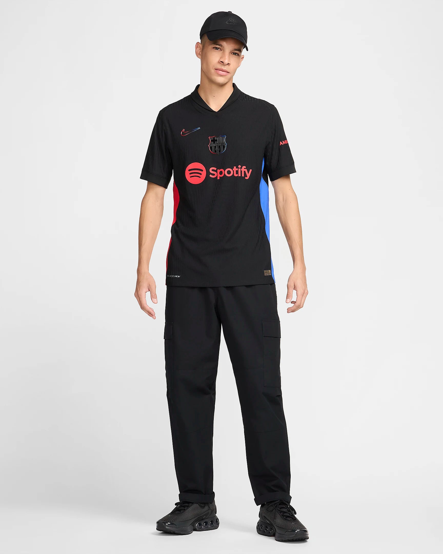 Mens FC Barcelona 24/25 Away Authentic Football Jersey