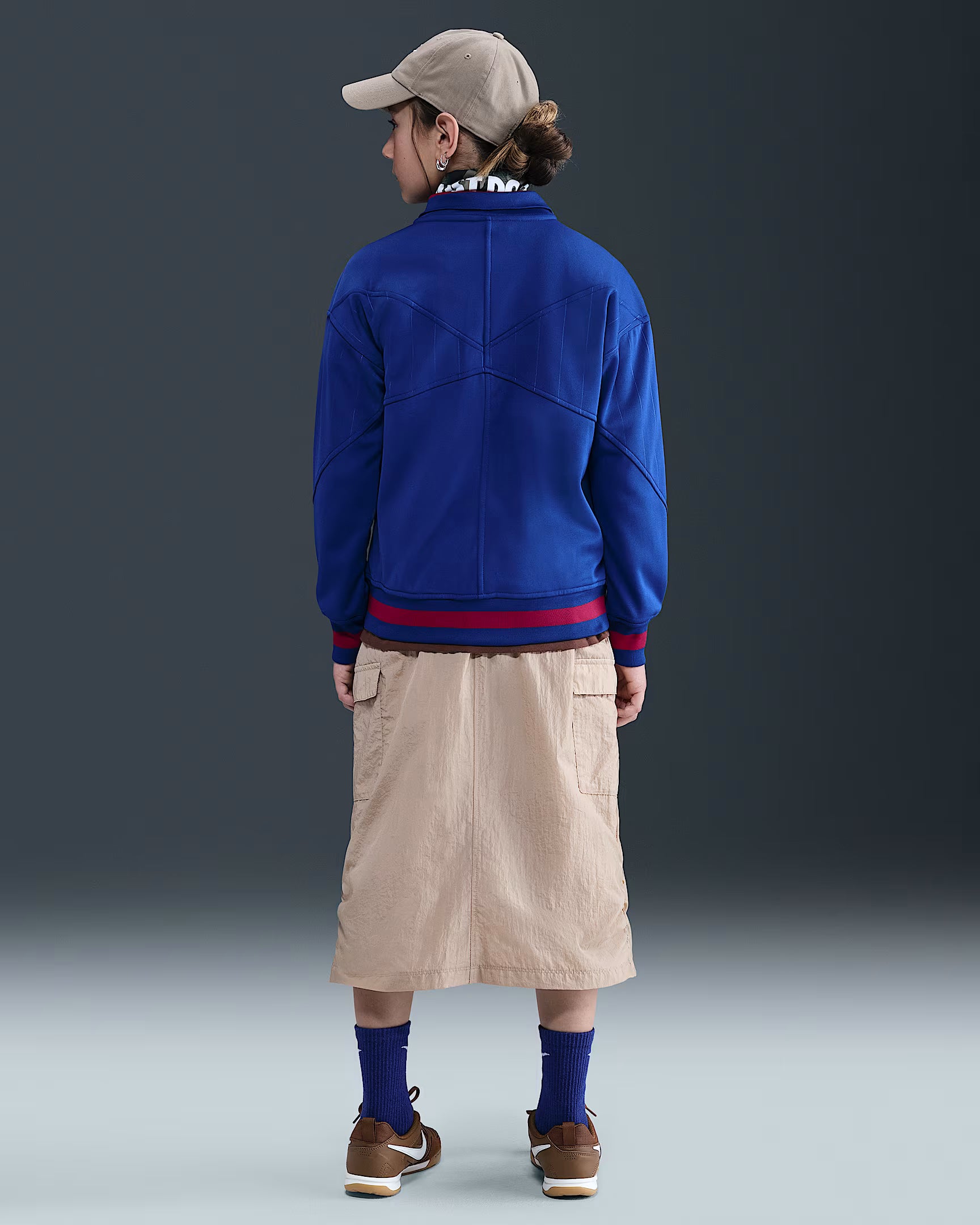 Junior FC Barcelona 25/26 Academy Anthem Jacket