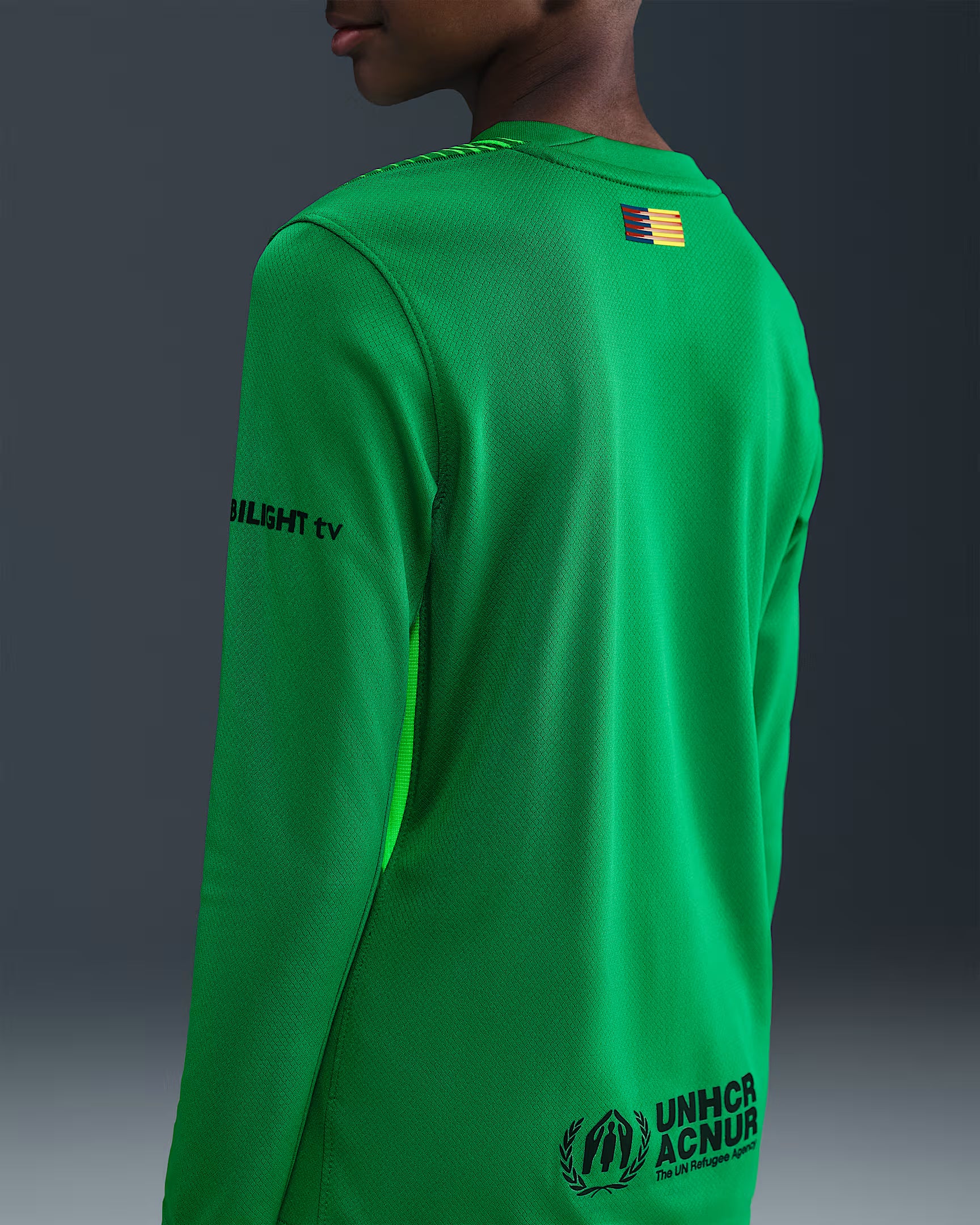 Junior FC Barcelona 25/26 Home Goalkeeper Jersey