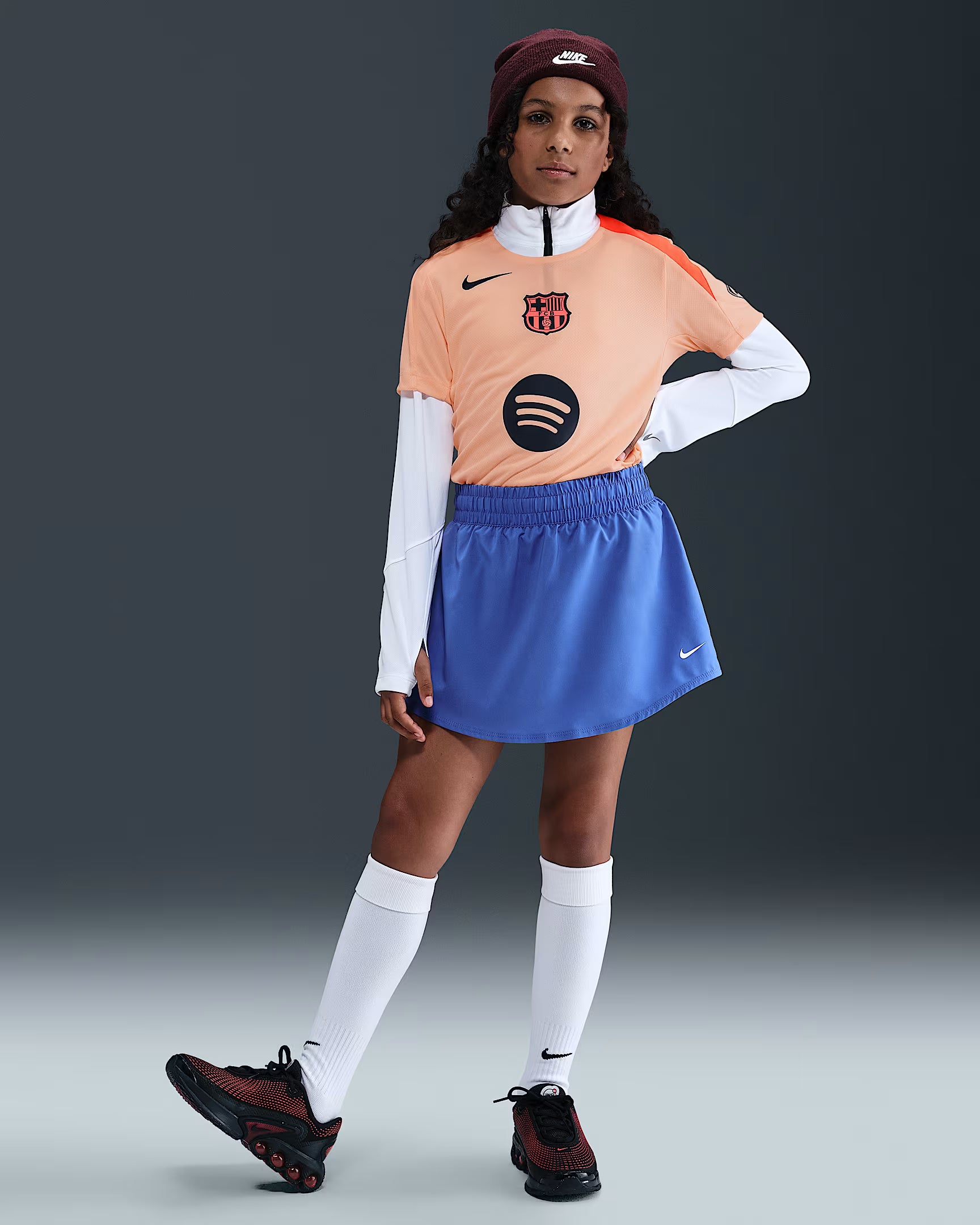 Junior FC Barcelona Third Kit 25/26 Strike SS Top