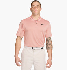 Mens Dri-Fit Jacquard Tour Golf Polo Shirt