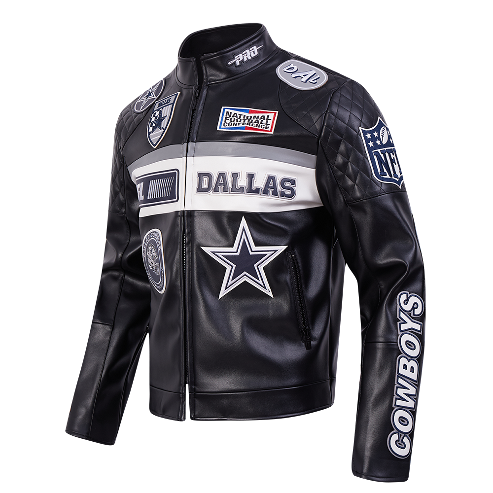 Dallas Cowboys M Moto Jacket