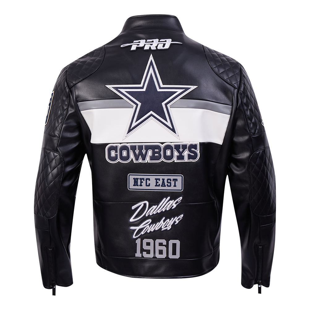 Dallas Cowboys M Moto Jacket