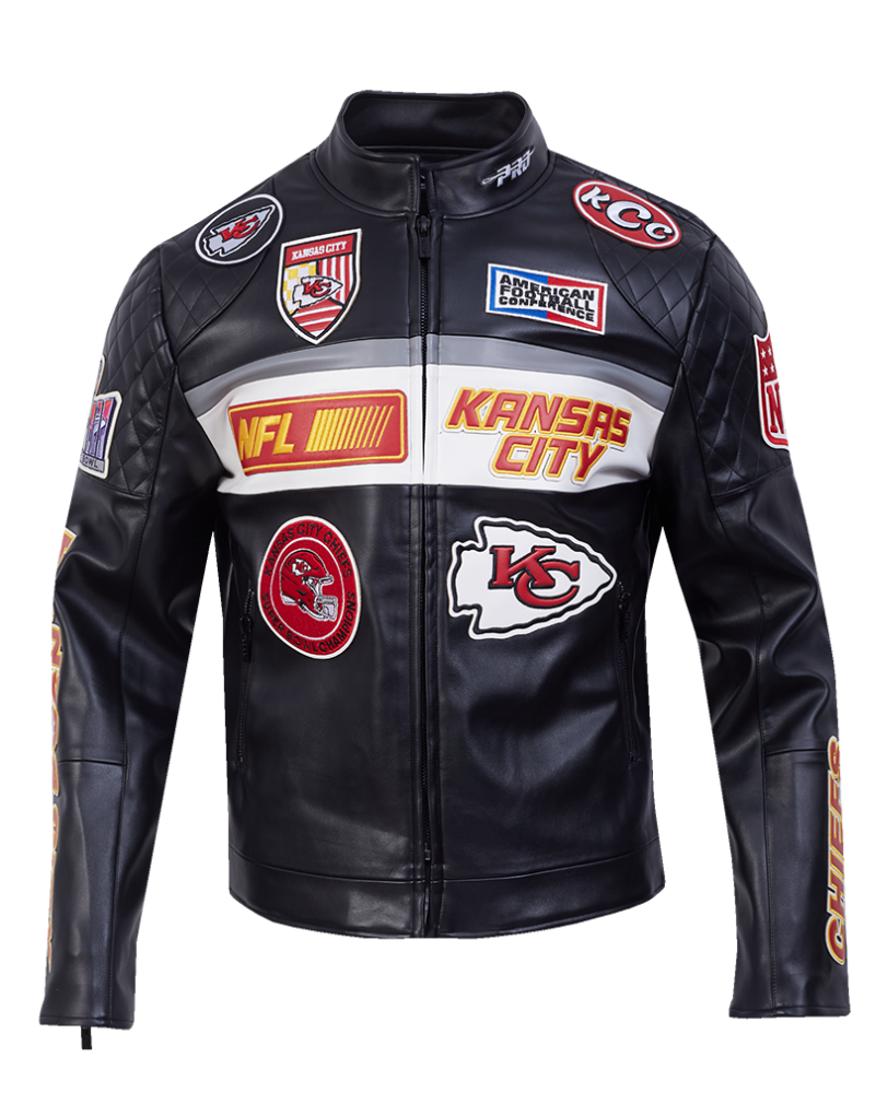 Kansas City Chiefs M Moto Jacket