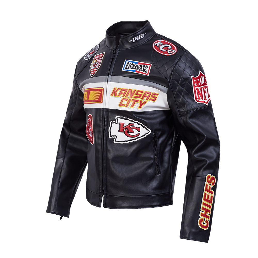 Kansas City Chiefs M Moto Jacket