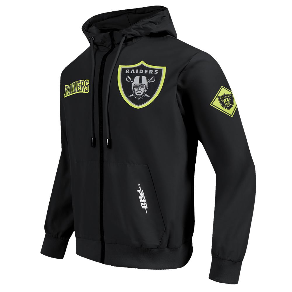 Mens Las Vegas Raiders Hi-Vis Hoodie