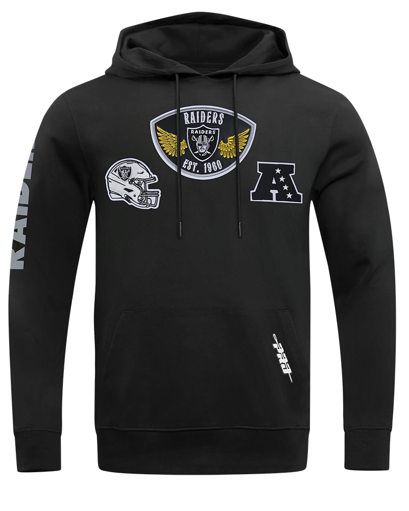 Las Vegas Raiders Born For Sport Fleece PO Hoodie