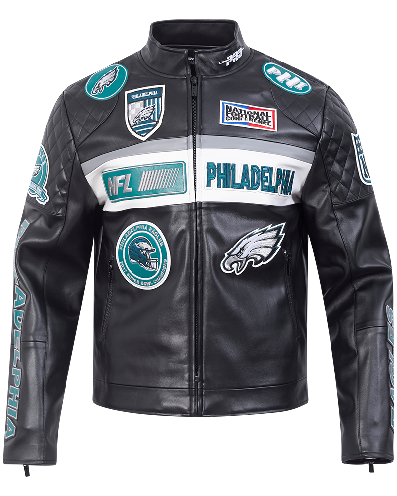Philadelphia Eagles M Moto Jacket