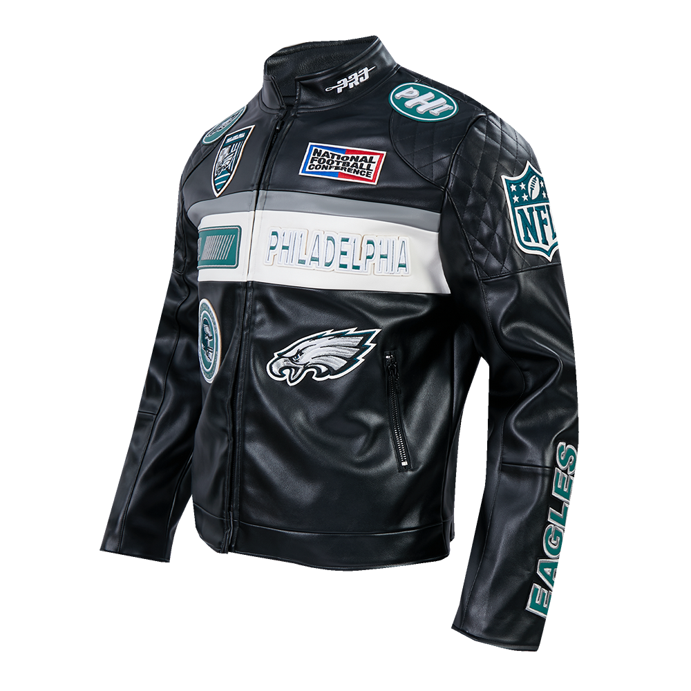 Philadelphia Eagles M Moto Jacket