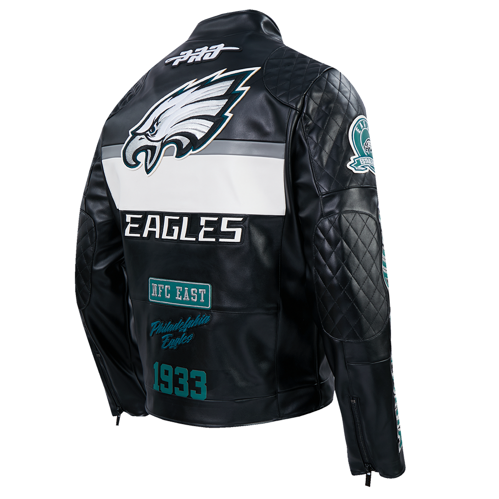 Philadelphia Eagles M Moto Jacket