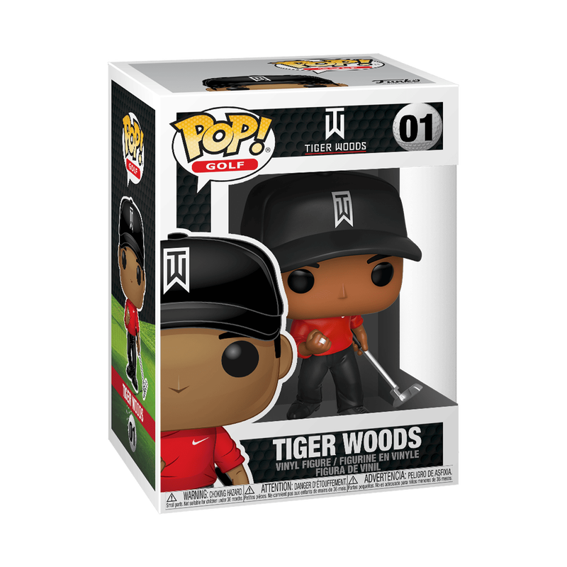 Pop! Golf: Tiger Woods (Red Shirt)