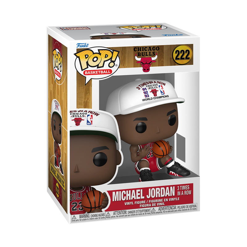 Pop! Basketball: Nba Bulls - Michael Jordan (3X In A Row)