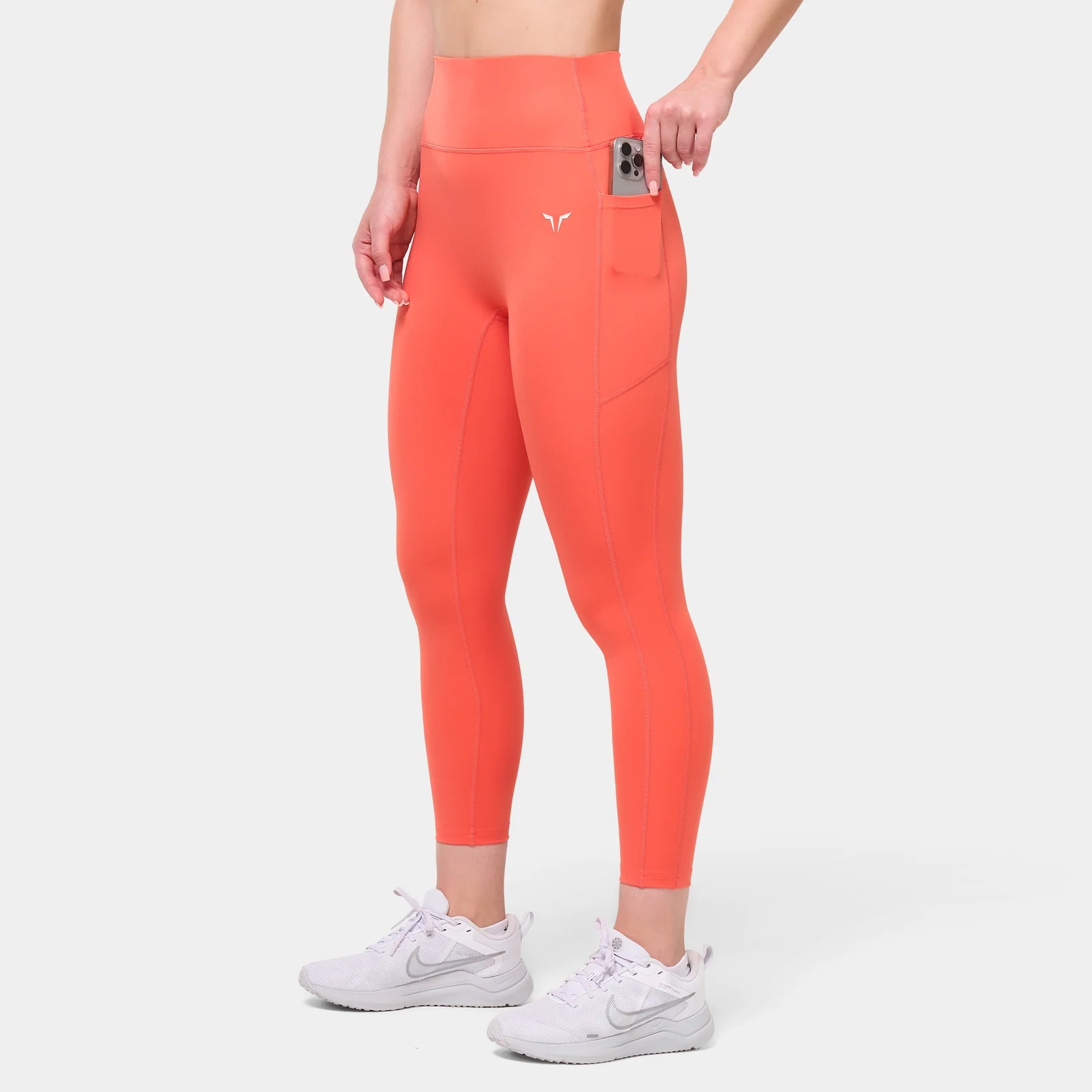 Womens Essential Anti Camel Toe High Waist 7/8 Tight