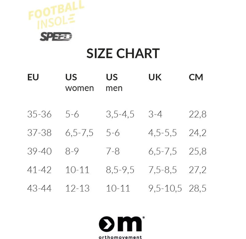 Football Speed Insole