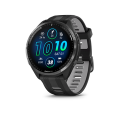 Forerunner 965 Grey Titanium Bezel Black GPS Running Watch