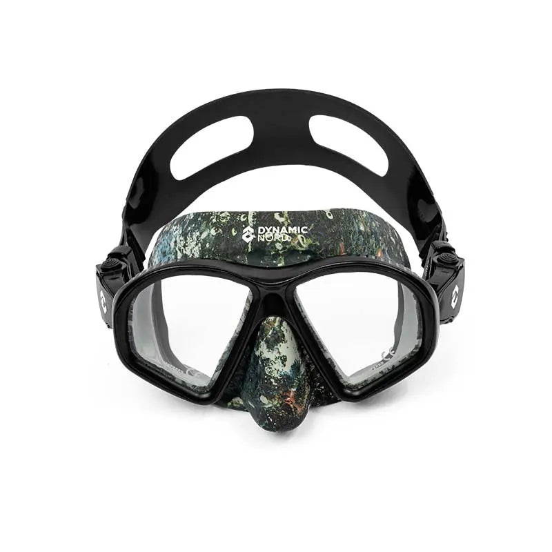 Dive Mask MC 15 Two Glass Camo Black