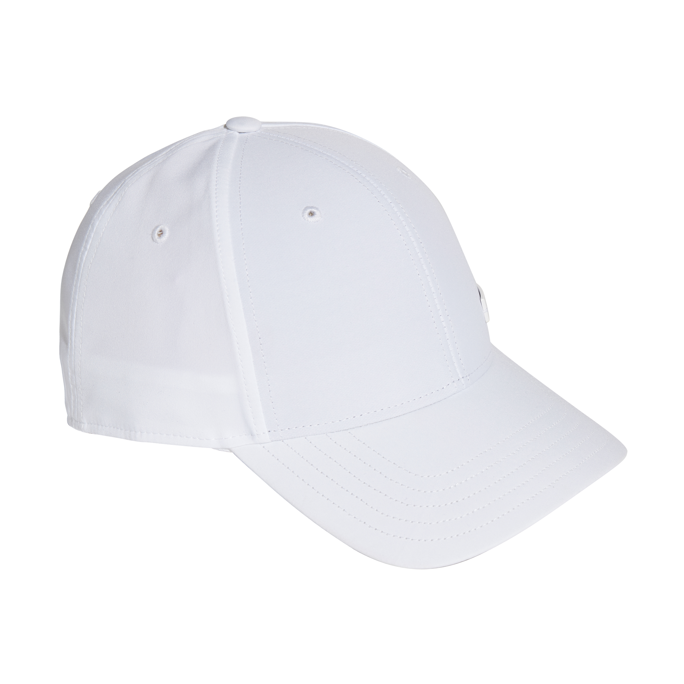 Unisex Baseball Lightweight Metal Logo Adjustable Cap