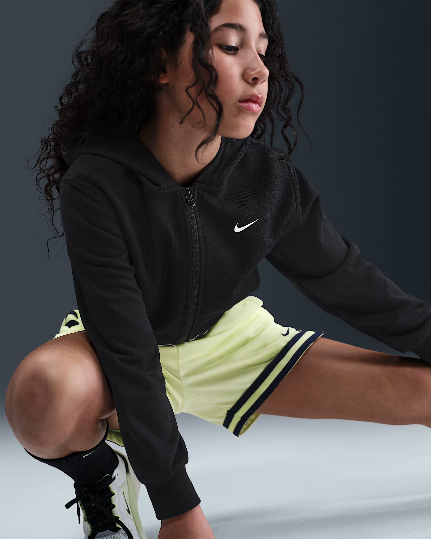Girls Nike Pro Dri-Fit Hoodies
