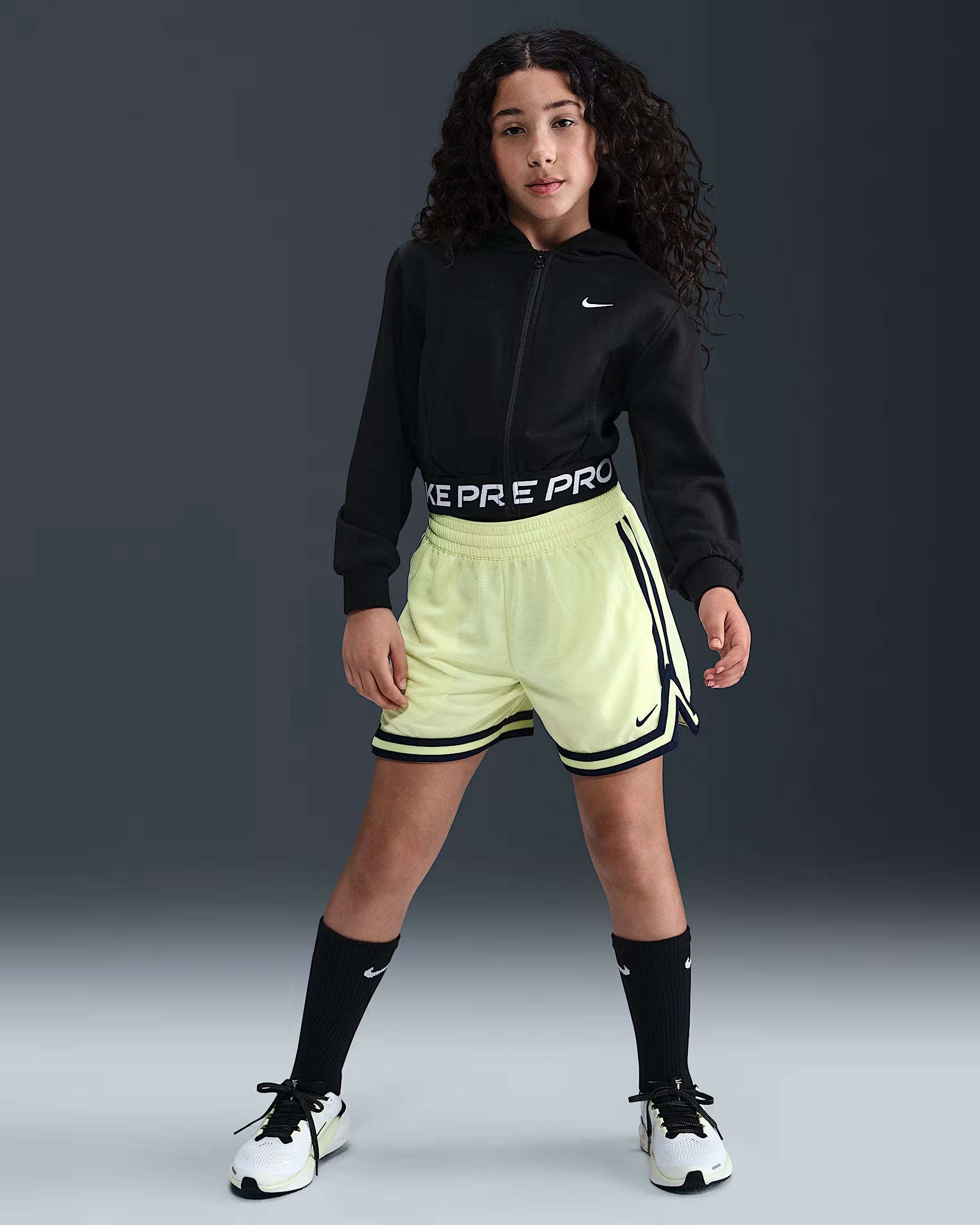 Girls Nike Pro Dri-Fit Hoodies