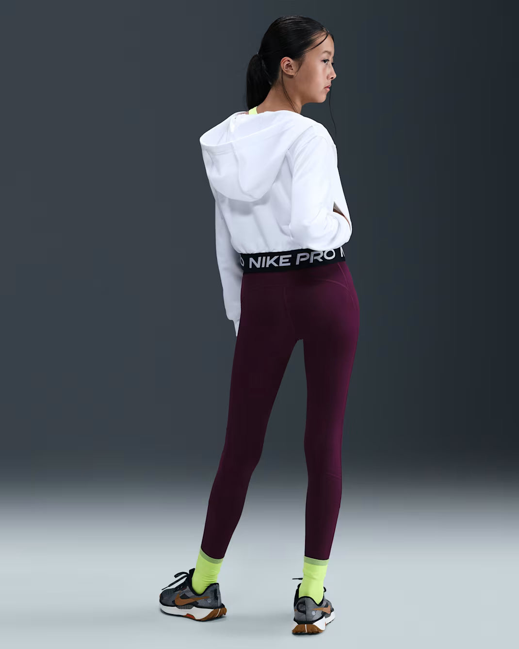 Junior Girls Nike Dri Fit Training Tights