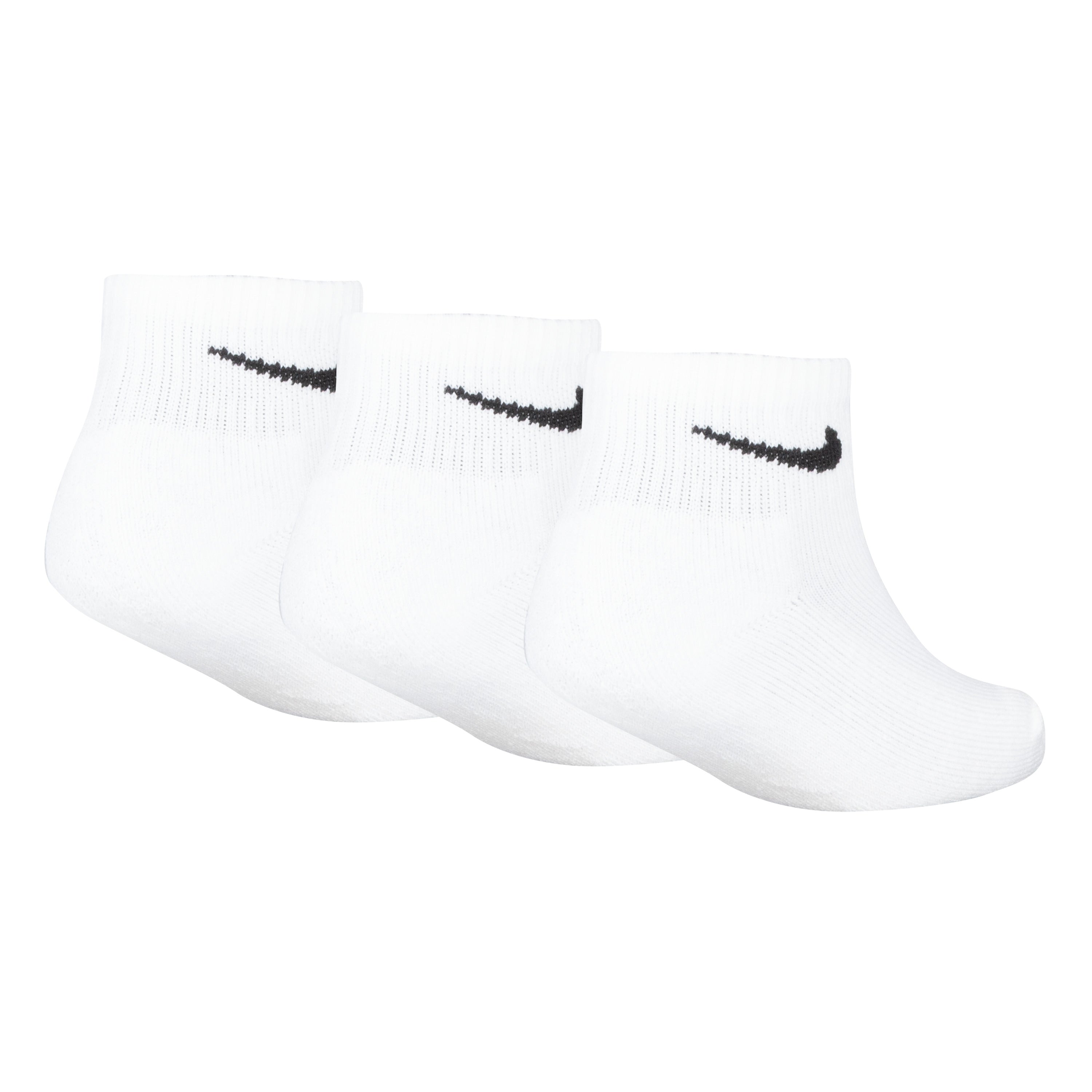 3 Pack Kids Basic Quarter Socks