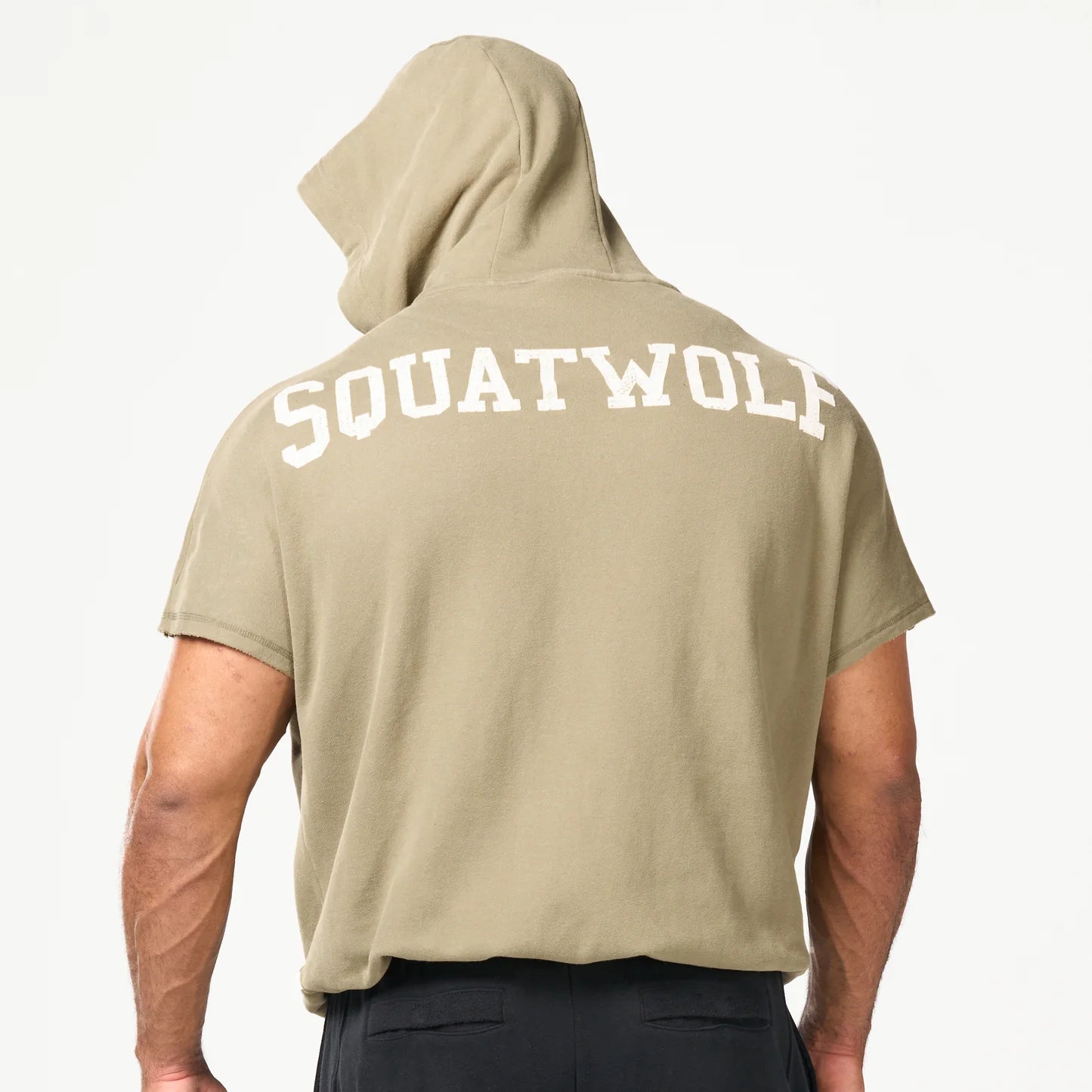 Mens Core Cut Off Sleeves Pullover Hoodie