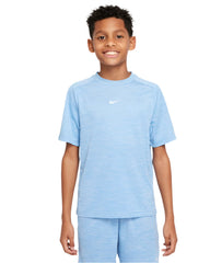 Boys Dri-Fit Multi heather Short Sleeve T-Shirt