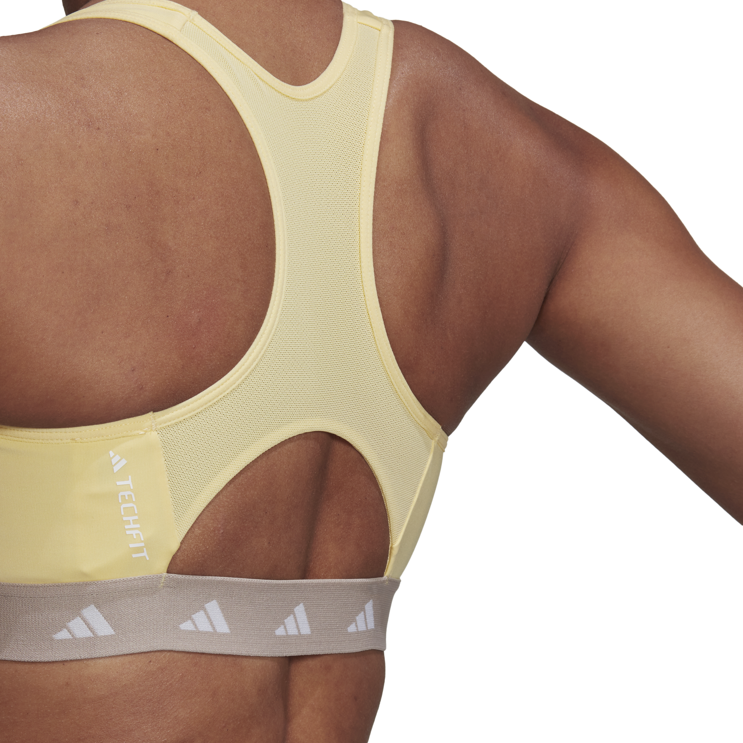 Womens Powerimpact Techfit Medium Impact Sports Bra