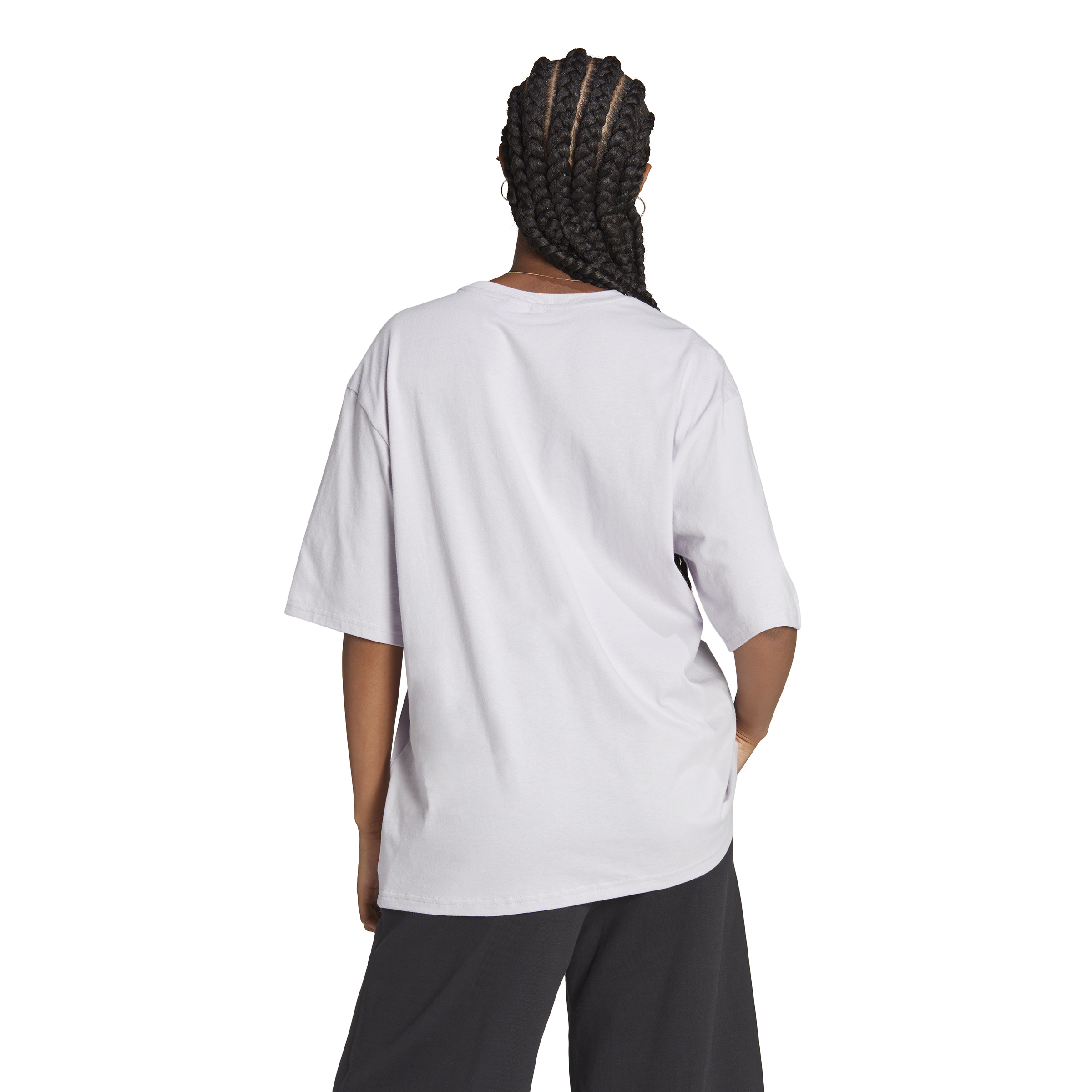 Womens Essential Big Logo Boyfriend Short Sleeve T-Shirt