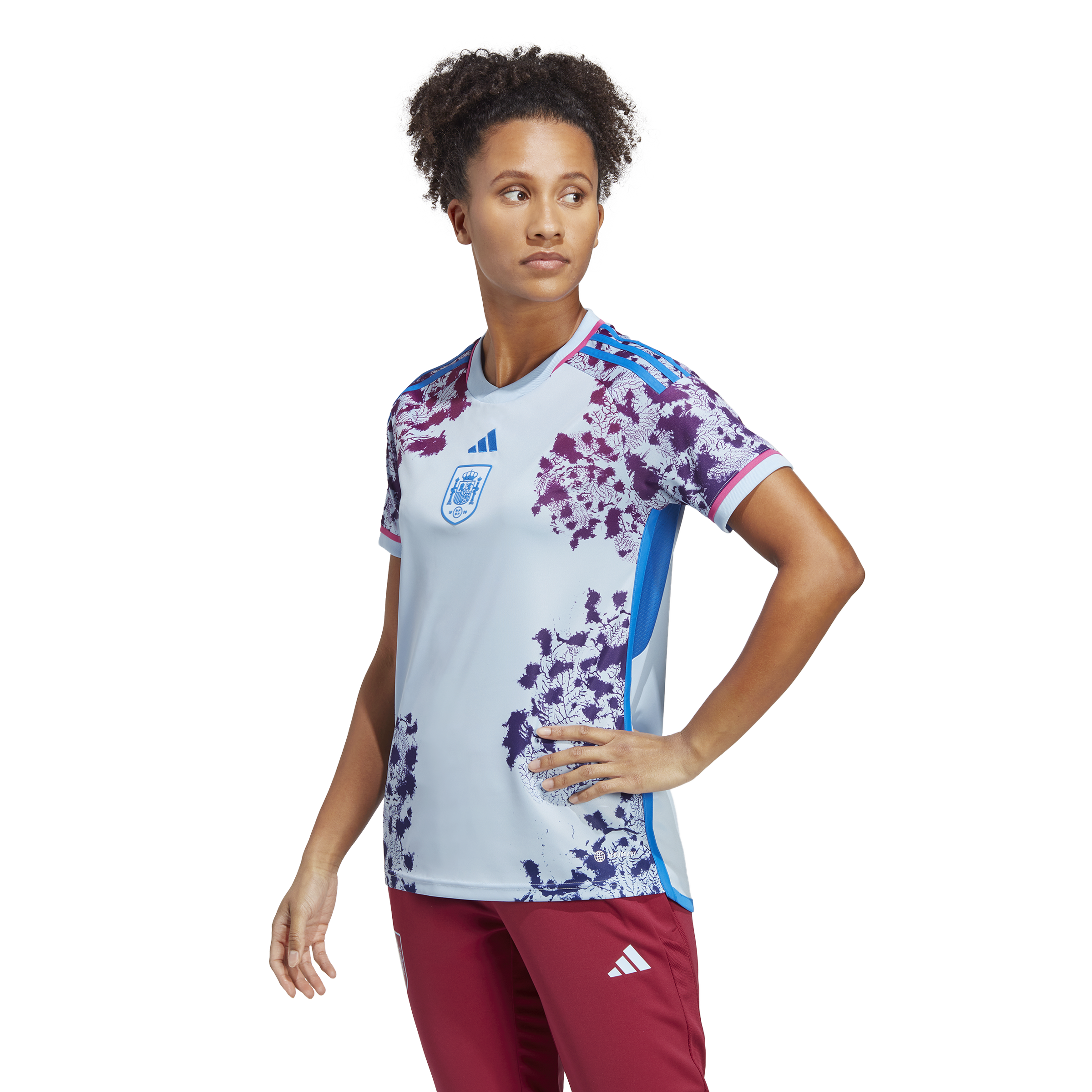Womens Spain World Cup 2023 Away Replica Jersey