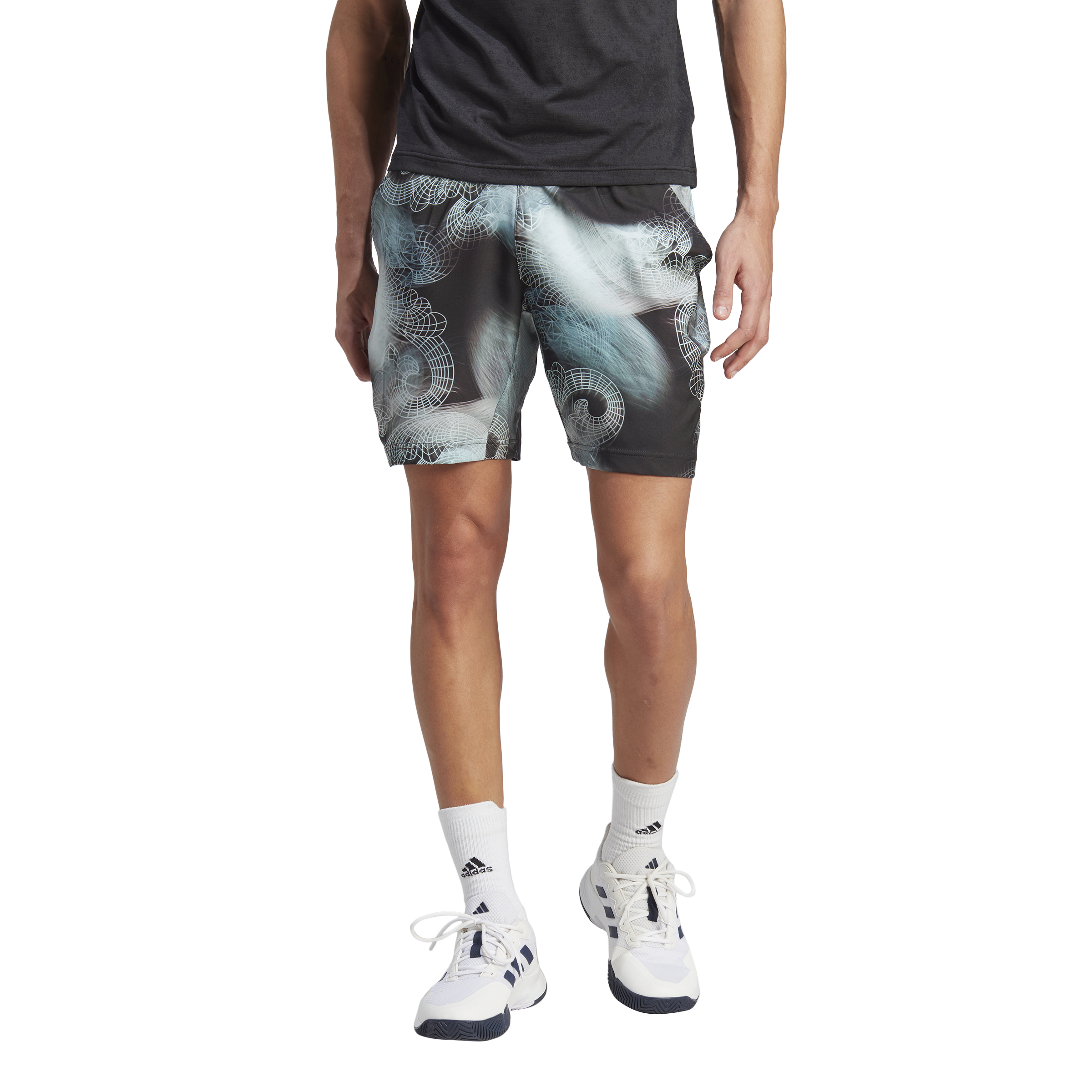 Mens Pro Printed Tennis Short