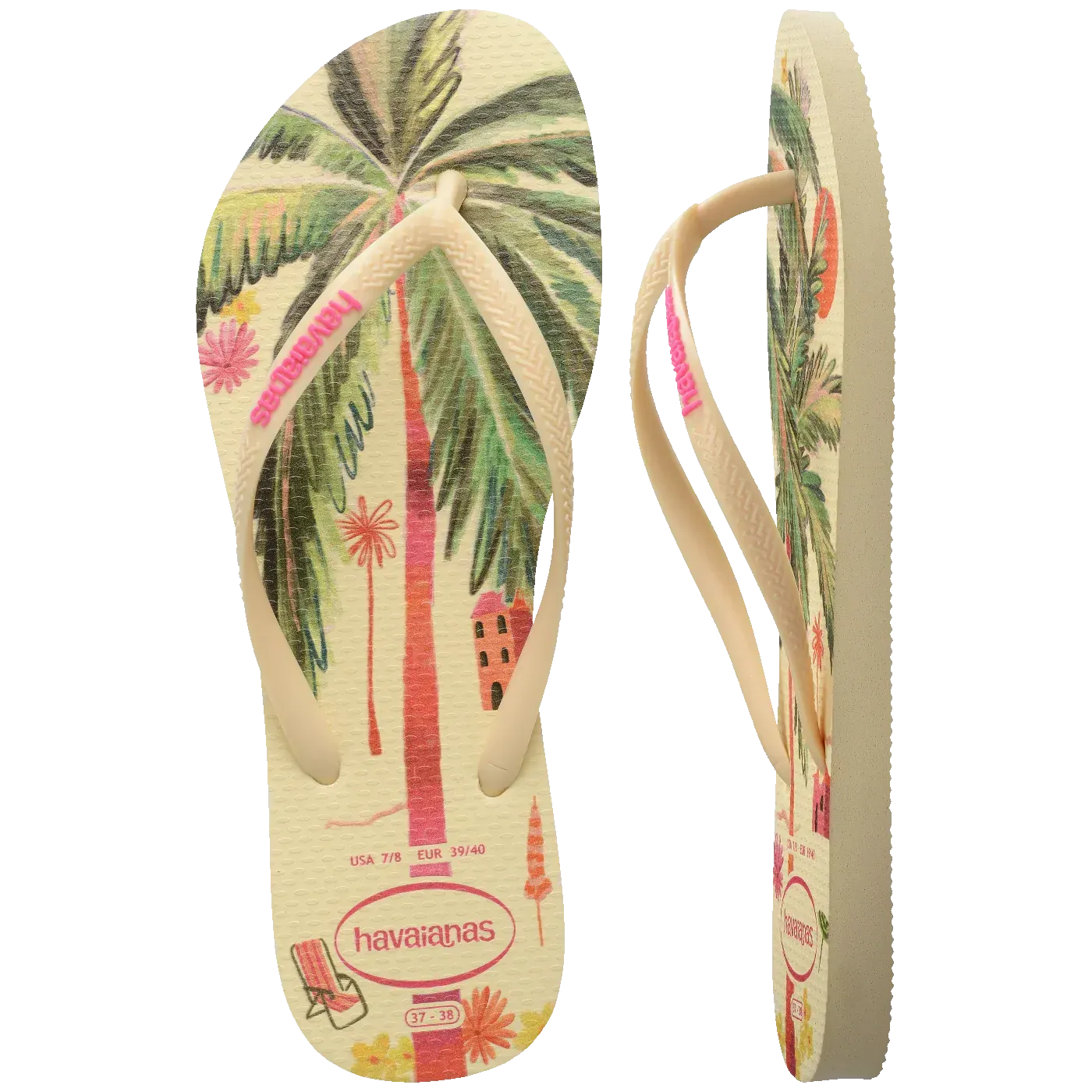 Womens Slim Summer Bliss Flip Flop