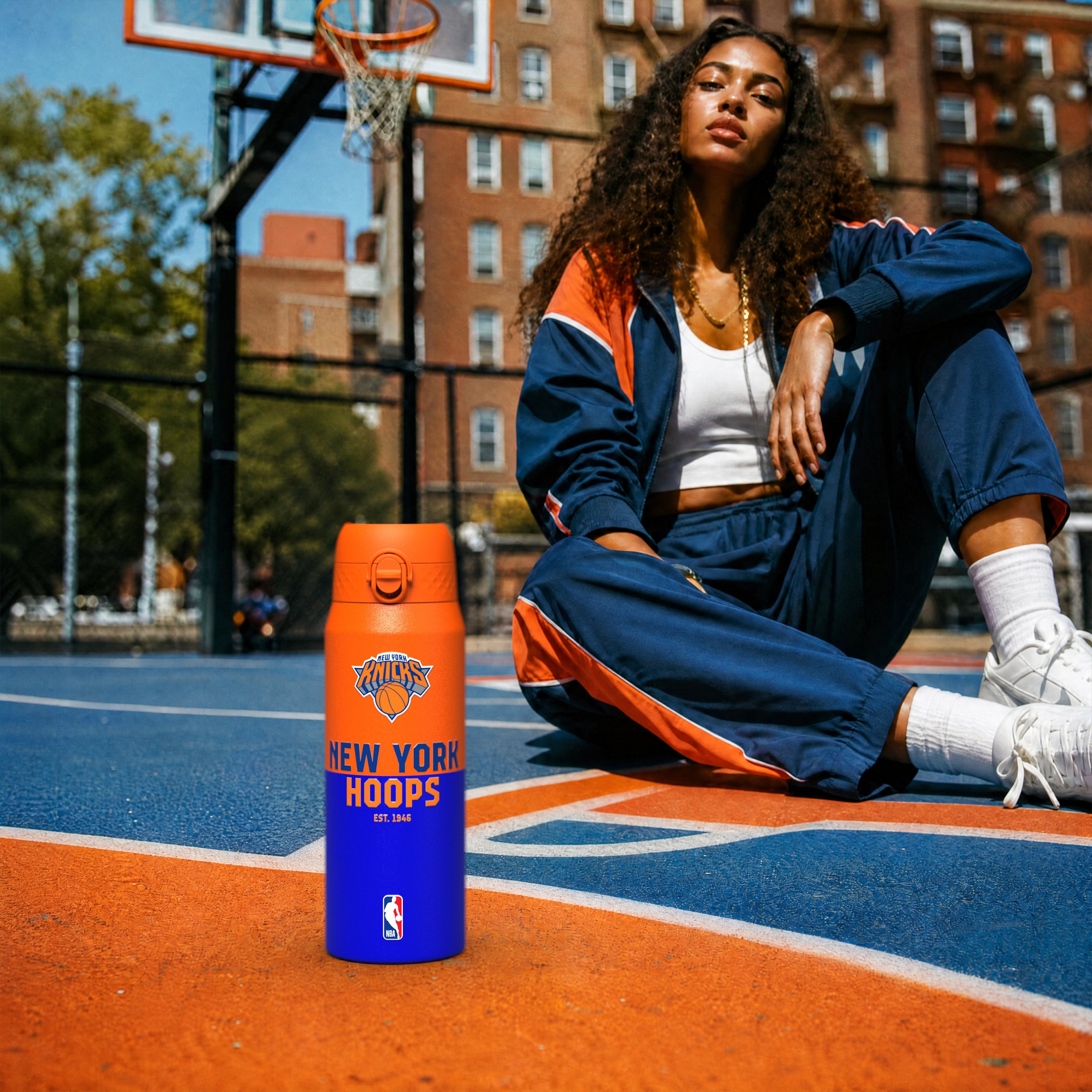 New York Knicks 50 Series 750ml Insulated Water Bottle