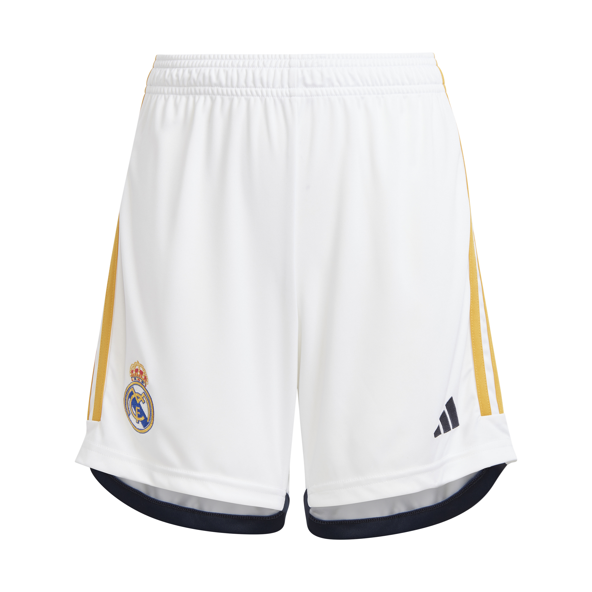 Boys Real Madrid Home Replica Shorts 23/24