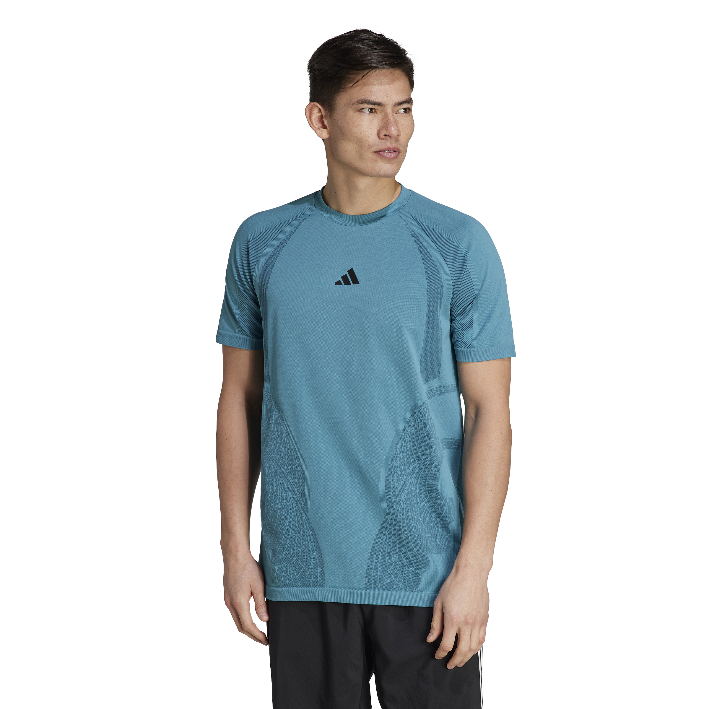 Mens Seamless Pro Tennis Short Sleeve T-Shirt