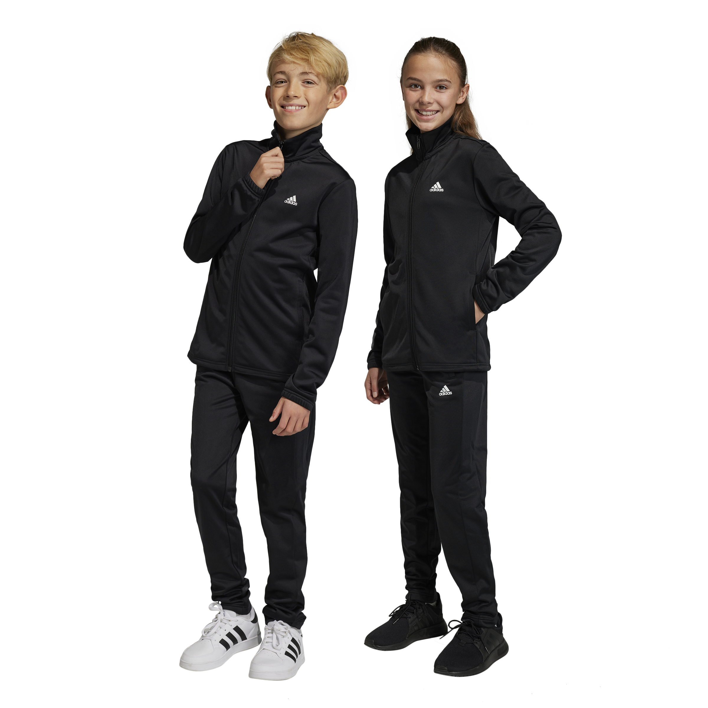 Boys Badge Logo Full Zip Cuff Tracksuit