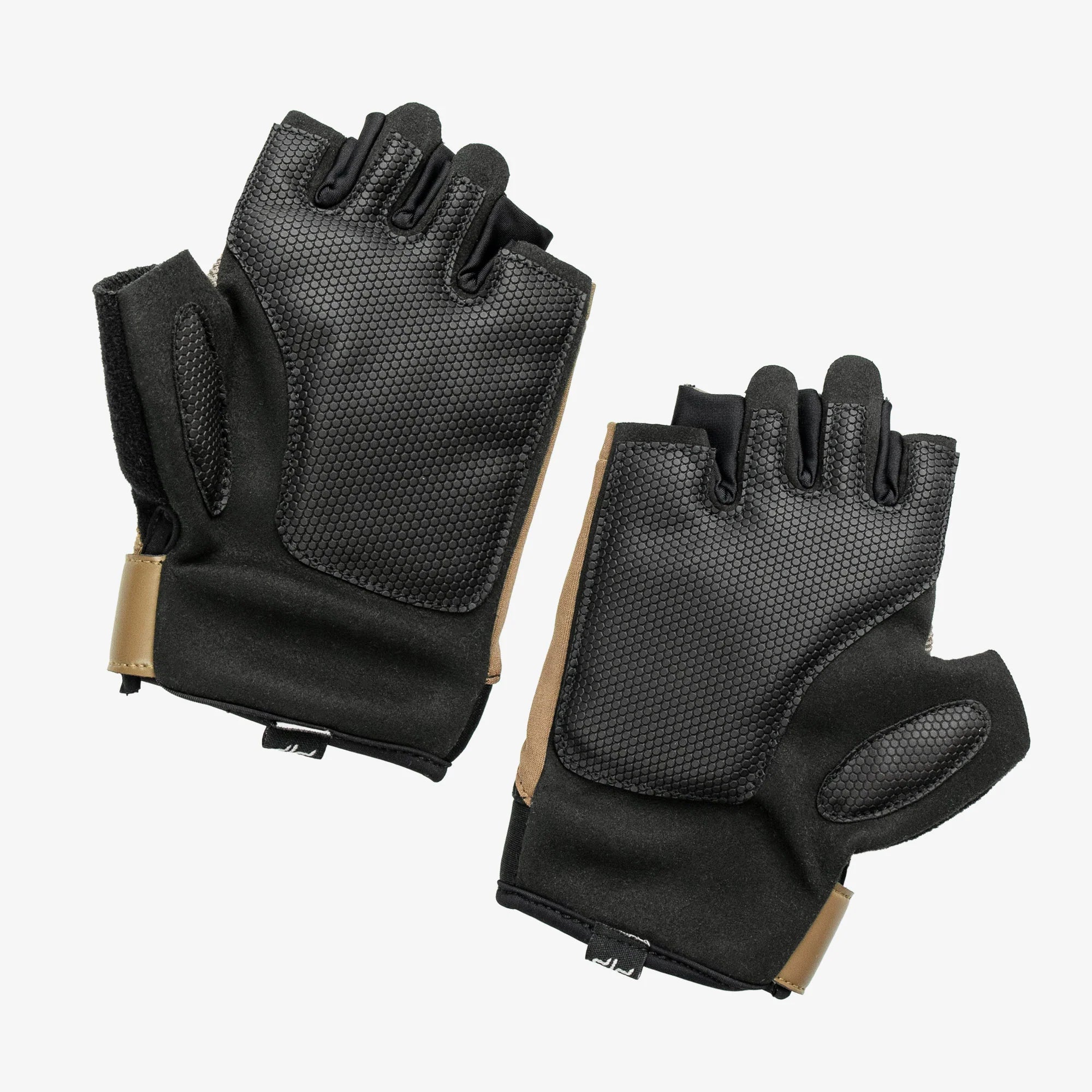 Low-Impact Luxe Bronze Fitness Gloves