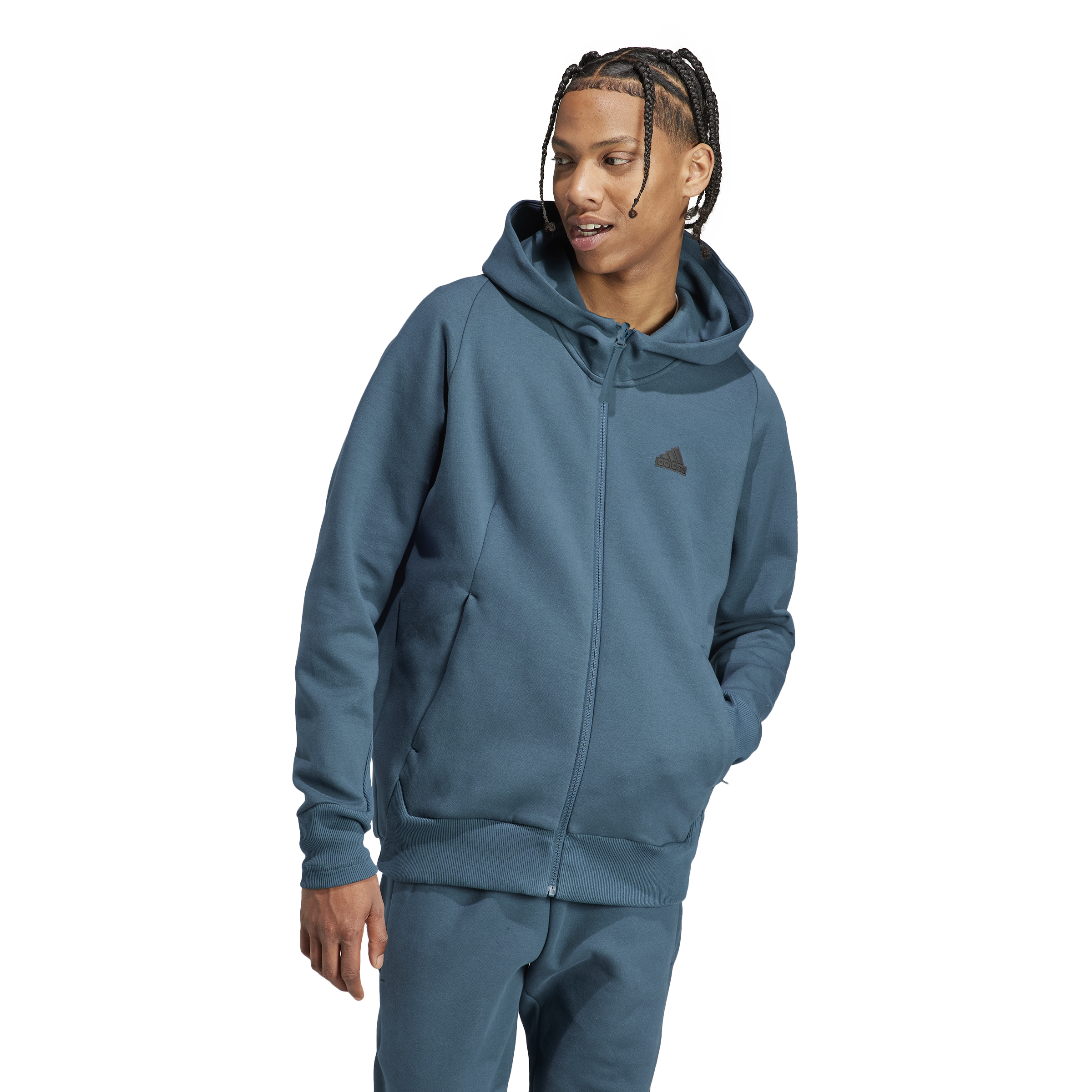 Mens Z.N.E Full Zip Hooded Jacket