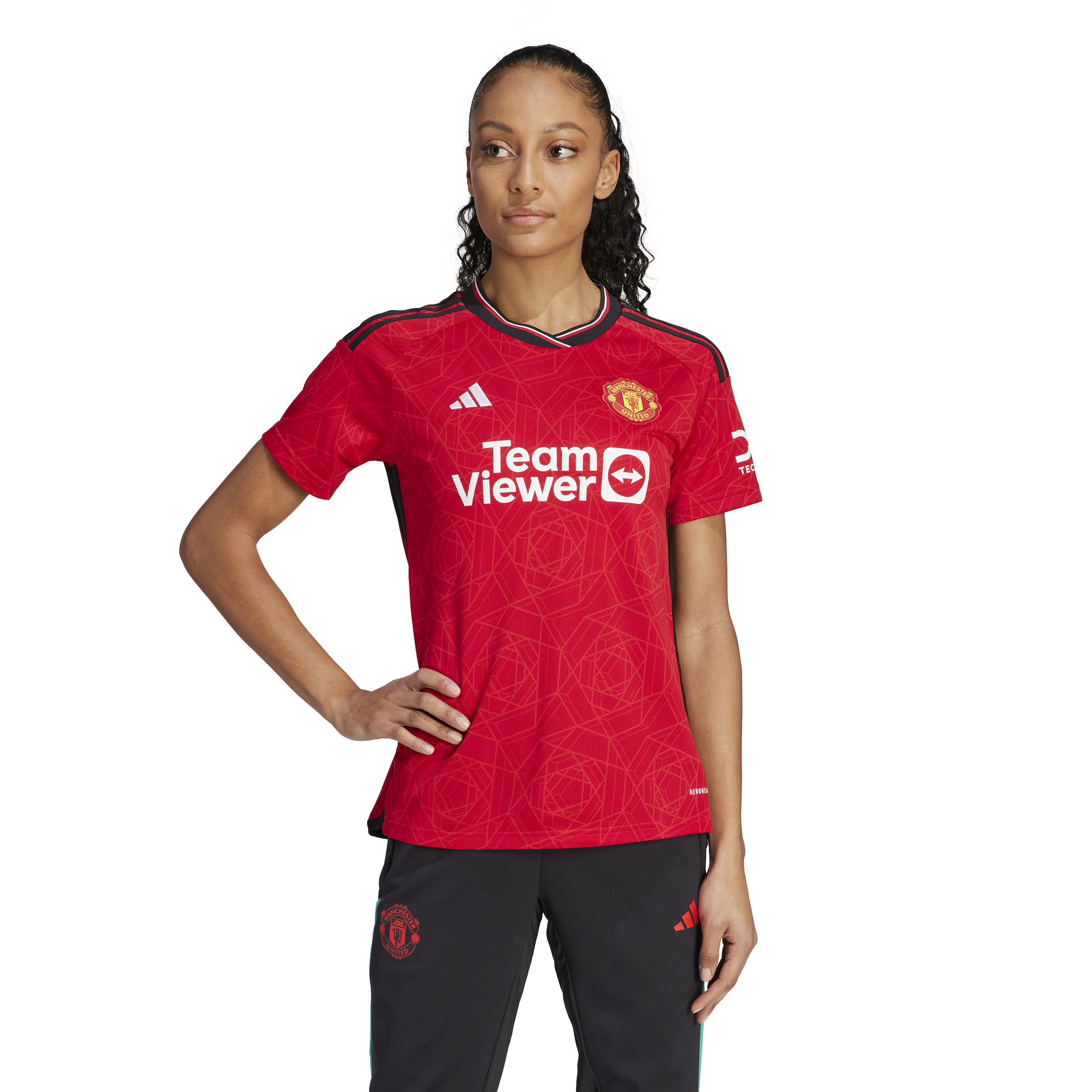 Womens Manchester United FC Home Replica Jersey 23/24