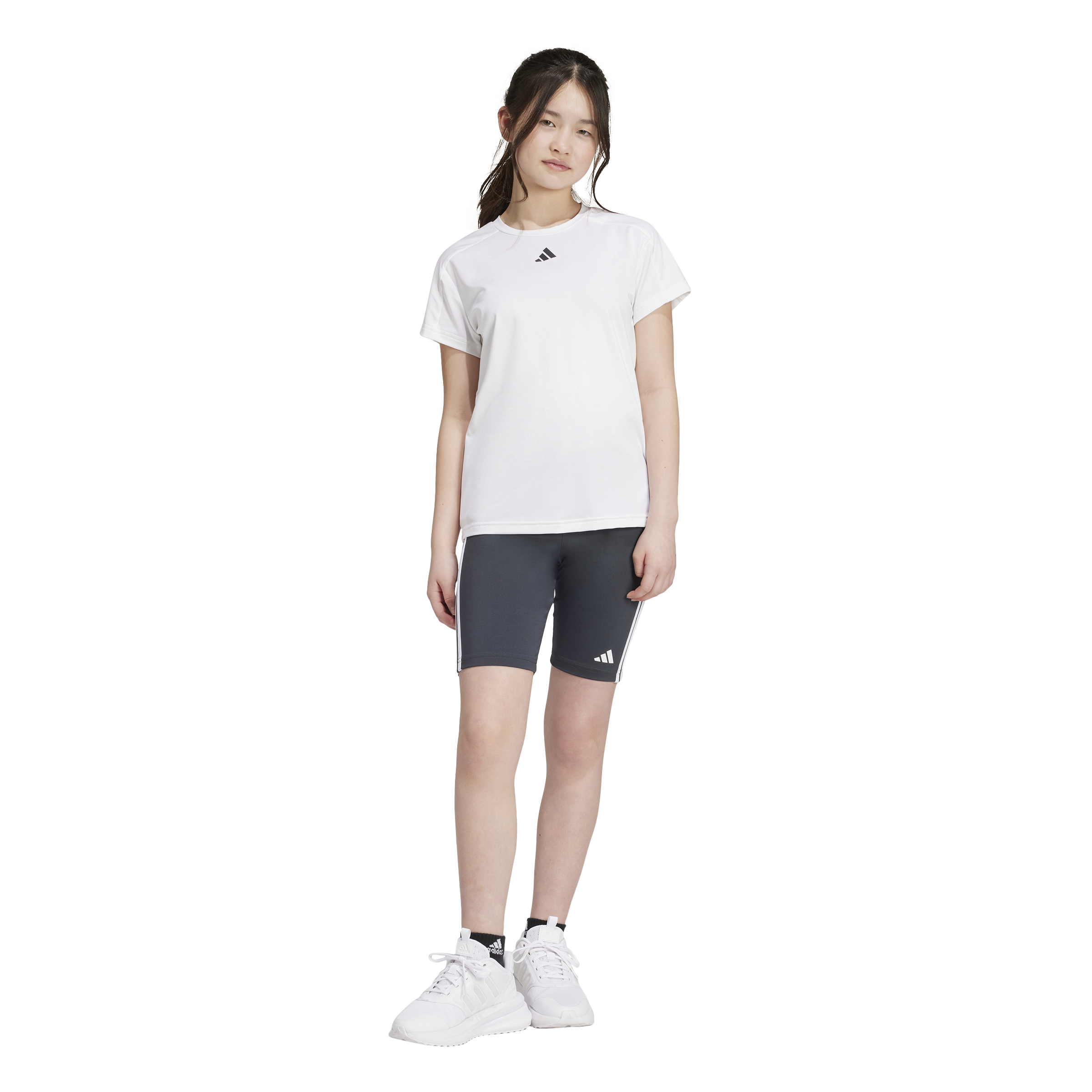 Girls 3 Stripes Essentials Set