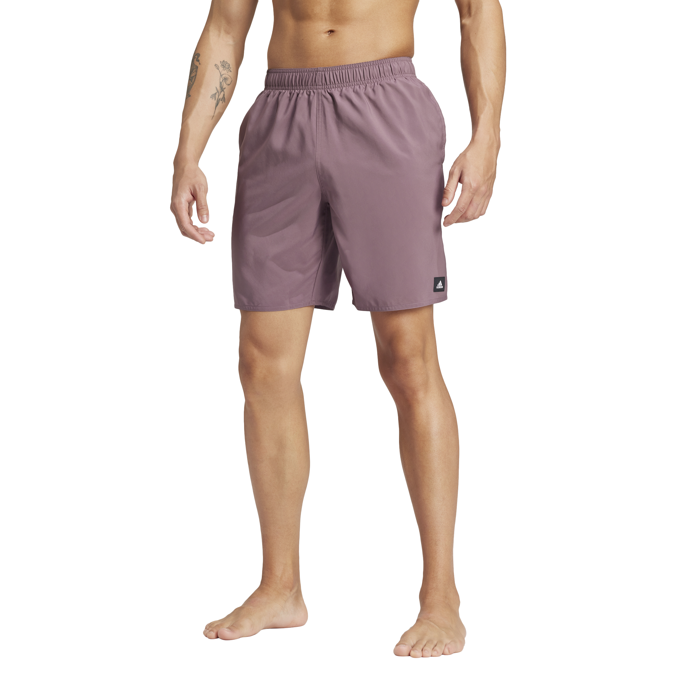 Mens Solid CLX Swim Shorts Classic-Length